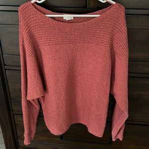 Caslon burnt orange sweater